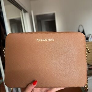 Michael Kors Tan Crossbody Bag